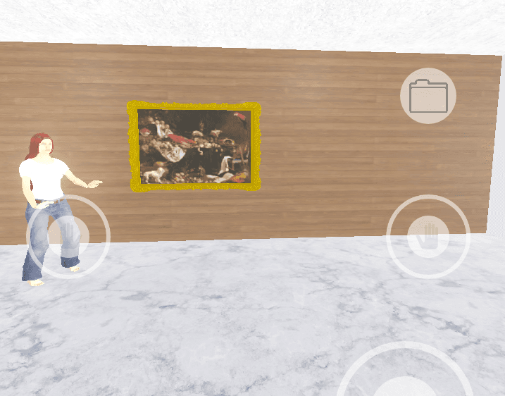 Screenshot from live comet room salon