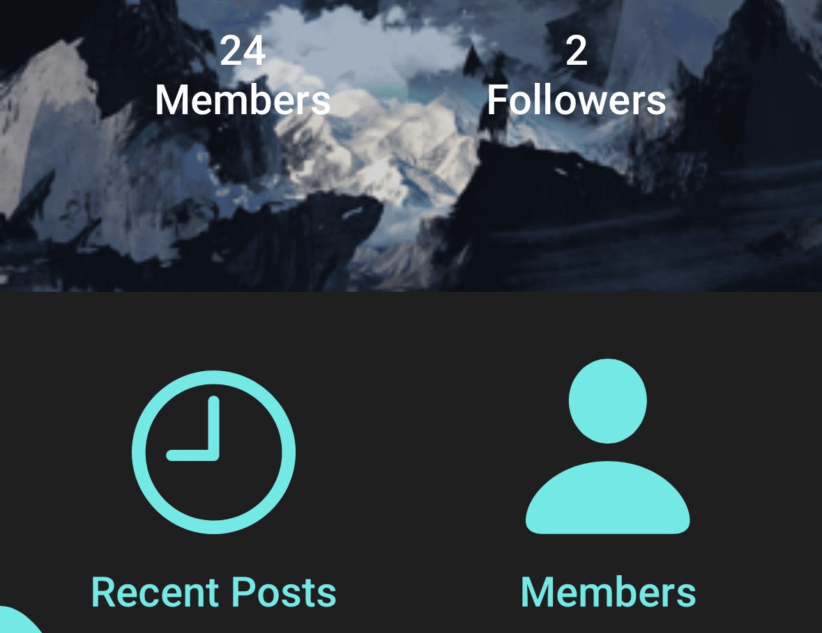 Posts scrollthrough to find users